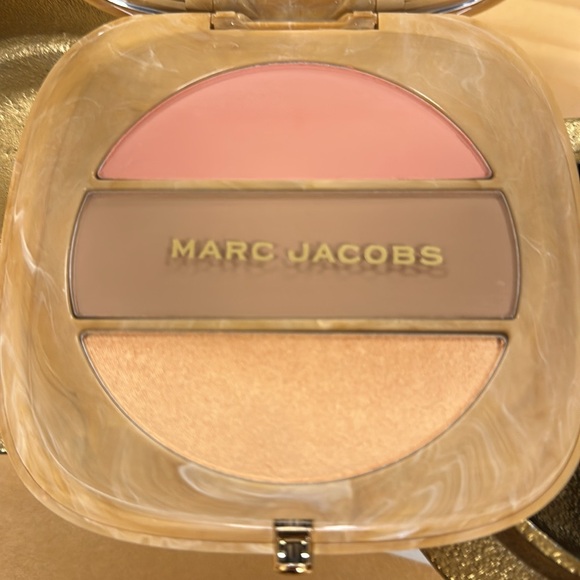 Marc Jacobs Cafe Tan Tastic Glo 200 NIB Omega X Three Blush Bronze Highlight - Picture 3 of 8